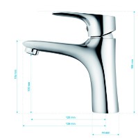Смеситель для умывальника Fala Burgos 75745 фото №5 — интернет-магазин Desire.md