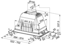 Вытяжка Franke Inca Plus FBI 525 фото №2 — интернет-магазин Desire.md