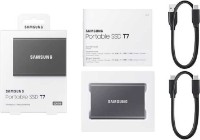 Внешний SSD Samsung T7 500Gb Gray (MU-PC500T/WW)