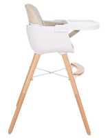 Стульчик для кормления Kikka Boo Woody Beige фото №8 — интернет-магазин Desire.md