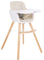 Стульчик для кормления Kikka Boo Woody Beige фото №1 — интернет-магазин Desire.md