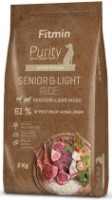 Hrană uscată pentru câini Fitmin Purity Senior & Light Rice Venison & Lamb 2kg