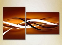 Картина ArtPoster Abstraction Brown/White 01 (2229347)