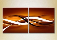 Картина ArtPoster Abstraction Brown/White 03 (2229350)