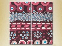 Картина ArtPoster Abstraction Burgundy/Blue 05 (2229318)