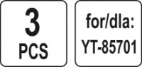 Мешки для пылесоса Yato YT-85731