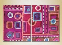 Картина ArtPoster Abstraction Lilac/Pink 02 (2229390)