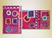 Картина ArtPoster Abstraction Lilac/Pink 03 (2229389)