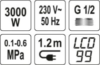 Проточный нагреватель Fala Katla-2 фото №3 — интернет-магазин Desire.md