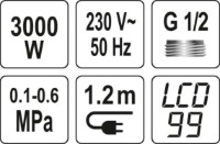 Проточный нагреватель Fala Katla-3 фото №3 — интернет-магазин Desire.md