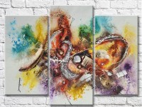 Картина ArtPoster Abstraction on the marine theme (3499112)