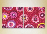 Картина ArtPoster Abstraction Pink/Yellow 05 (2229375)