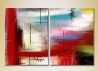 Картина ArtPoster Abstraction Red/White 05 (2229353)
