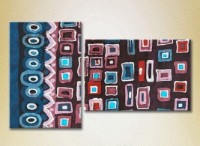 Картина ArtPoster Abstraction Violet/Blue 03 (2229404)