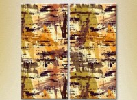 Картина ArtPoster Abstraction Yellow/Brown (2229341)