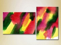 Картина ArtPoster Abstraction Yellow/Green 01 (2229324)