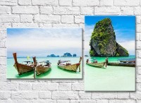 Картина ArtPoster Anchorage for boats on the French Riviera (3453843)