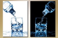 Pictură ArtPoster Two bottles and water (2602891)