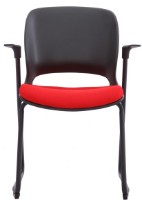 Офисный стул Deco Neo Black/Red фото №2 — интернет-магазин Desire.md