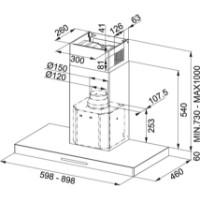 Вытяжка Franke Crystal FCR 625 TC BK XS фото №2 — интернет-магазин Desire.md