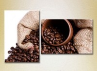 Pictură ArtPoster Bag of coffee beans 01 (2602714)