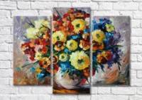 Картина Magic Color Bouquet of Colorful wildflowers (35110162)