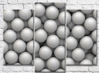 Картина Magic Color Background from Gray 3D balls (3499120)