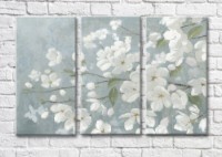 Картина Magic Color Branches in white (3572511)