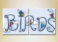 Pictură ArtPoster Birds (2225819)