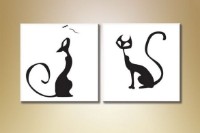 Картина ArtPoster Black and White cats (2603029)