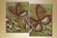 Картина Magic Color Butterfly diptych (2619649)