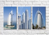 Картина Magic Color Contemporary architecture in Dubai (500010)