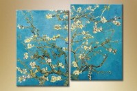 Картина Magic Color Diptych Blossoming almond branches (2619639)