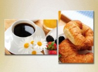 Картина ArtPoster Breakfast with croissants 02 (2602737)