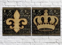 Картина ArtPoster British crown symbols (3453076)