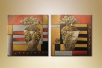 Картина Magic Color Diptych ethnic drawings (2619638)