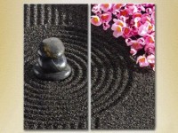 Картина Magic Color Diptych Orchids and massage stones (2613798)