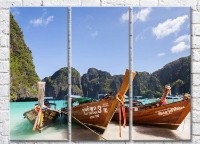 Pictură Magic Color Anchorage for boats on the French Riviera (3469199)