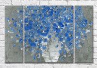Картина Magic Color Blue flowers in a vase (3572565)