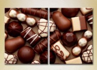 Pictură ArtPoster Chocolate candies 01 (2602747)