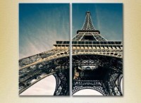 Pictură ArtPoster Eiffel Tower-bottom view (2502497)