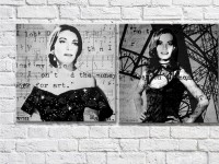 Картина ArtPoster Famous actress and singer retro stylization (3460037)