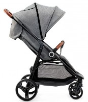 Коляска Kinderkraft Grande Gray фото №2 — интернет-магазин Desire.md