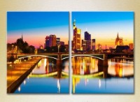 Pictură ArtPoster Frankfurt on Main 01 (2502486)