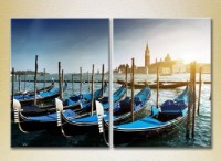 Pictură ArtPoster Gondolas/Venice 01 (2502414)