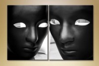 Картина Magic Color Diptych, Masks (1523135)
