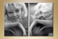 Картина Magic Color Diptych, Monroe 2 (1523127)
