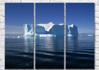 Pictură Magic Color Floating iceberg in the sea (3469180)