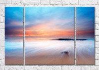 Картина Magic Color Fog on the sea at sunset (3469238)