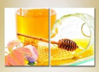 Pictură ArtPoster Honey and honeycomb 01 (2602716)